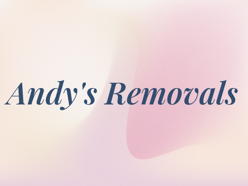 Andy's Removals