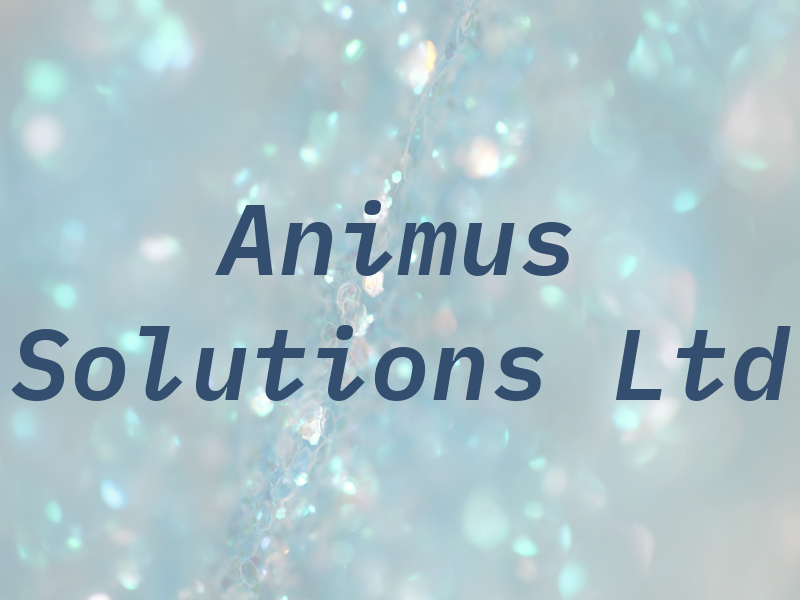 Animus Solutions Ltd