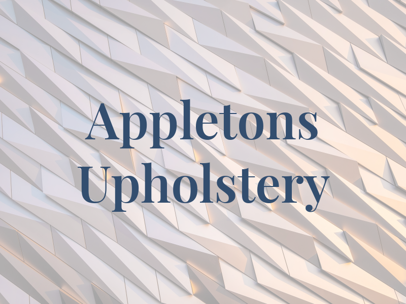Appletons Upholstery