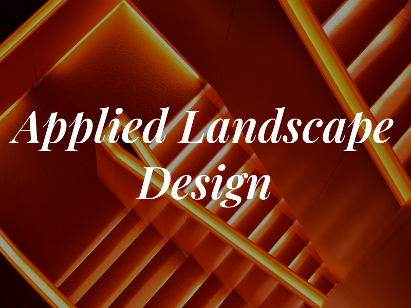 Applied Landscape Design Ltd