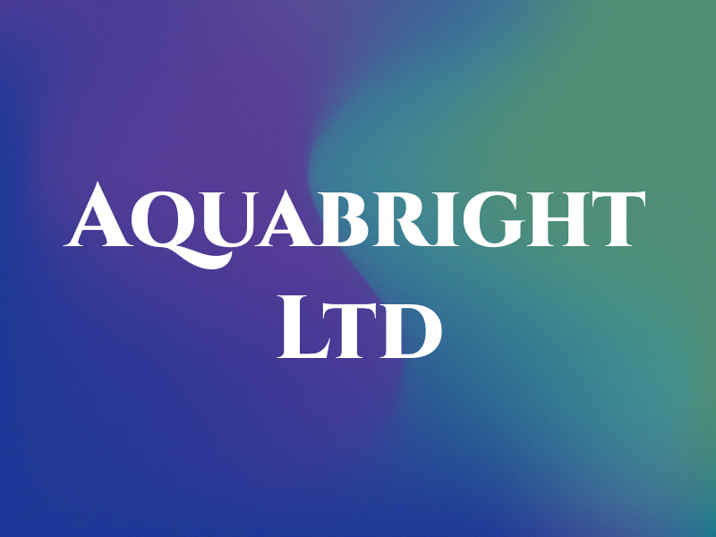 Aquabright Ltd
