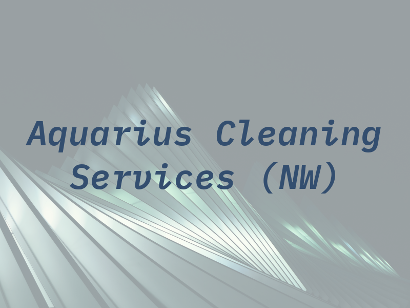 Aquarius Cleaning Services (NW) Ltd