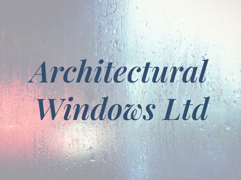 Architectural Windows Ltd