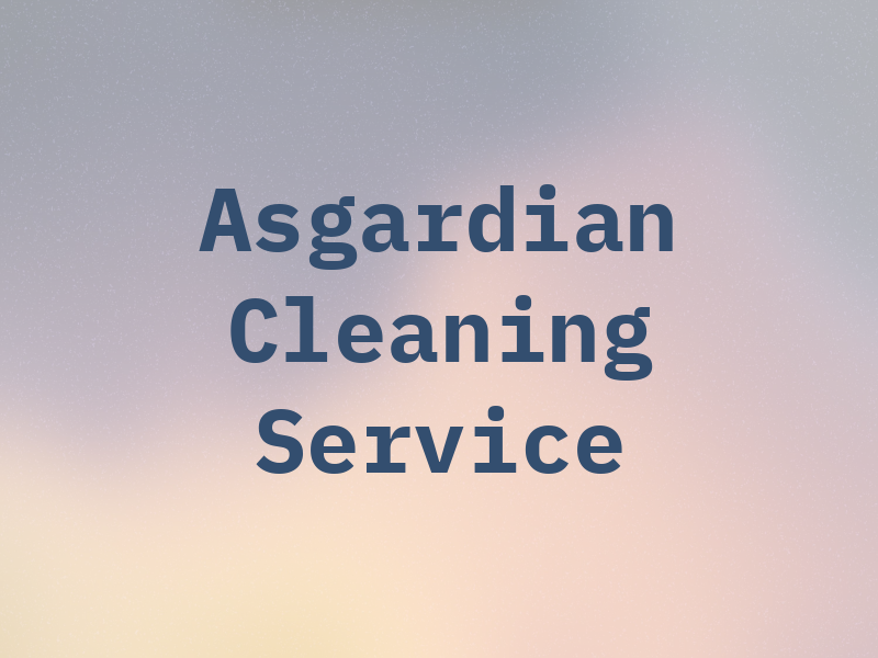 Asgardian Cleaning Service