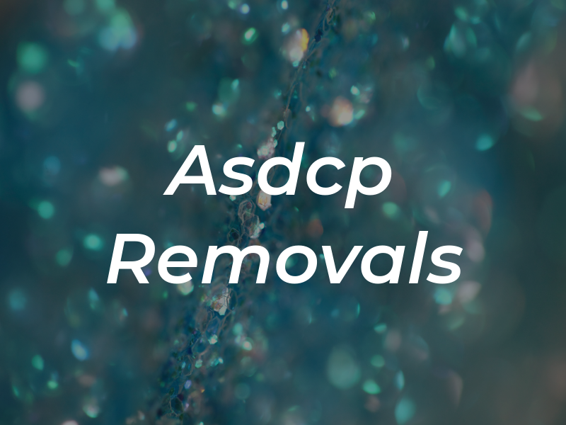 Asdcp Removals