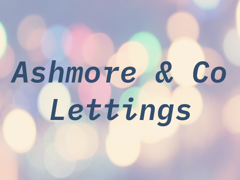 Ashmore & Co Lettings