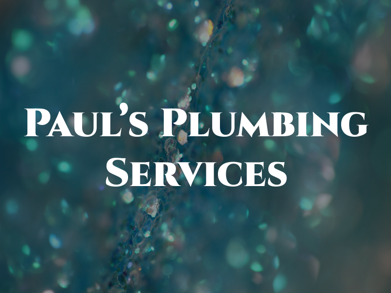 Ask Paul's Plumbing Services Ltd