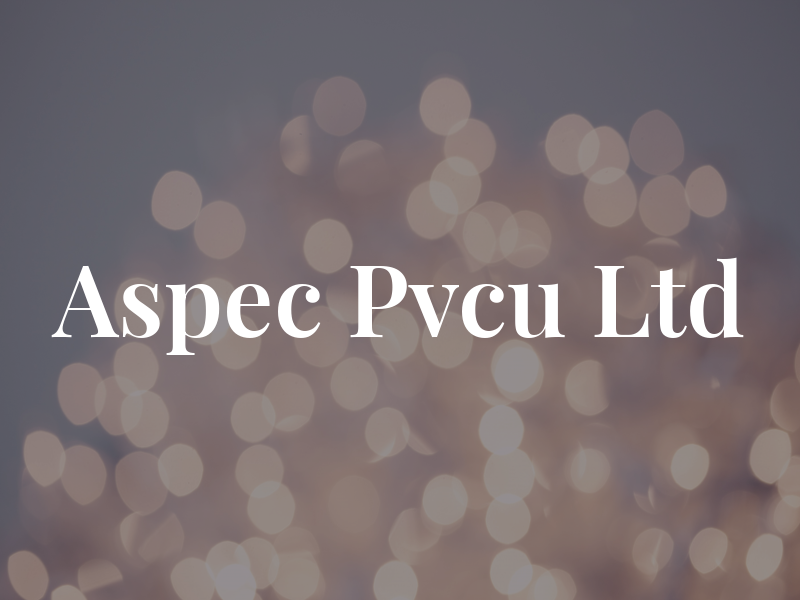 Aspec Pvcu Ltd