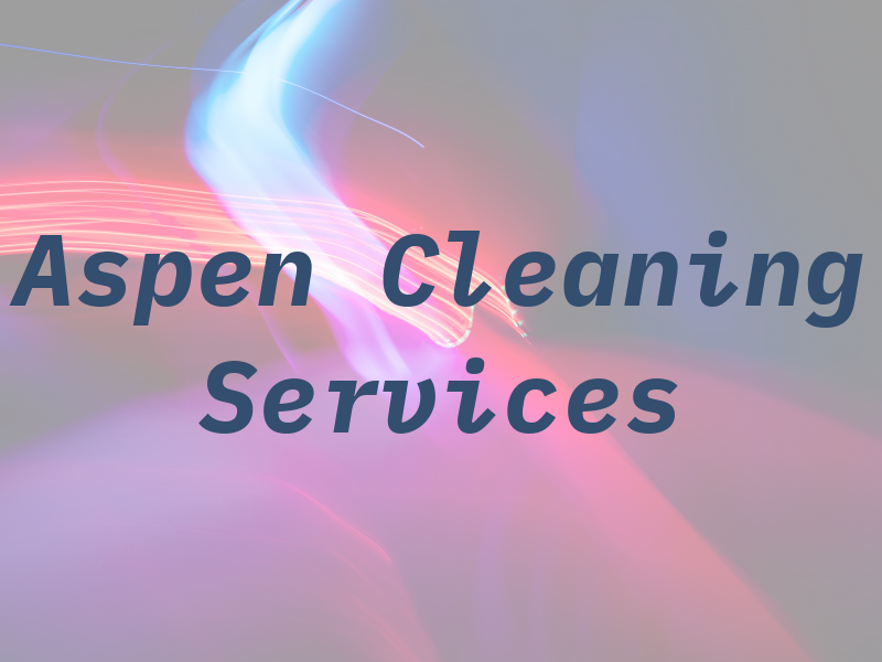 Aspen Cleaning Services