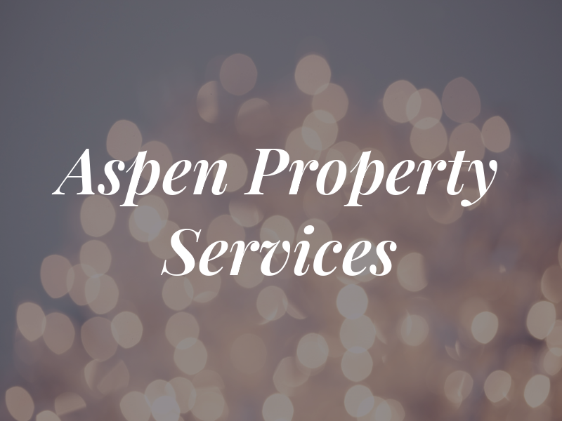 Aspen Property Services