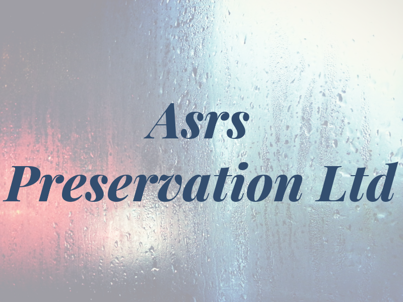 Asrs Preservation Ltd