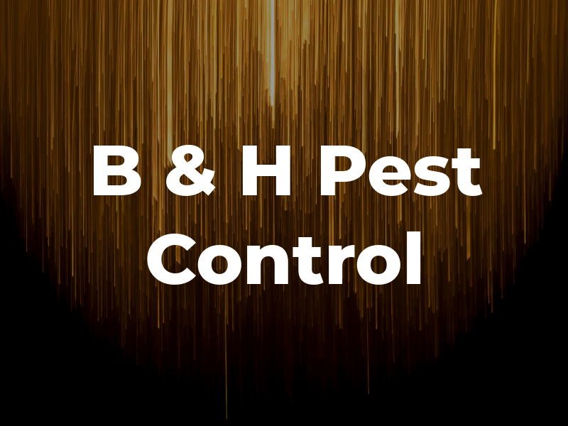 B & H Pest Control