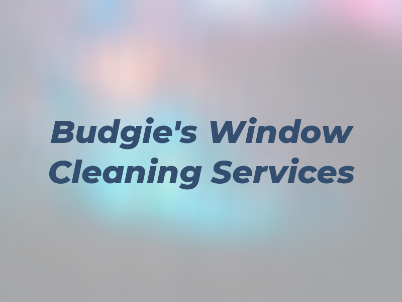 Budgie's Window Cleaning Services