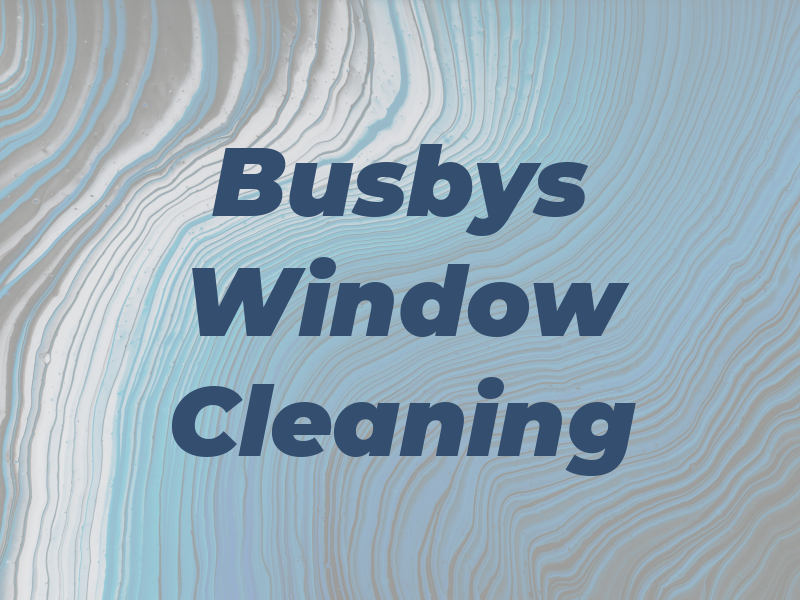 Busbys Window Cleaning