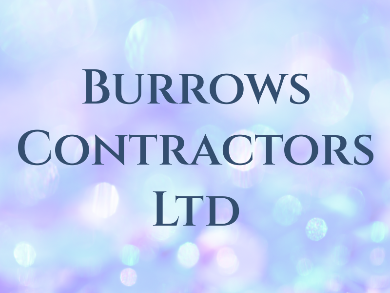 Burrows Contractors Ltd