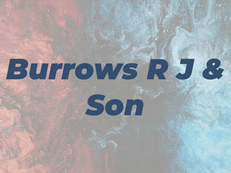 Burrows R J & Son