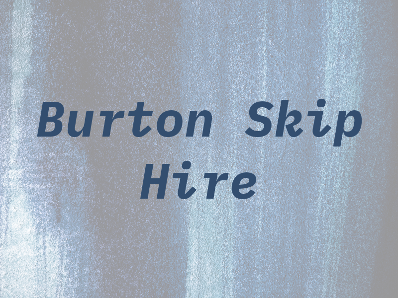 Burton Skip Hire Ltd