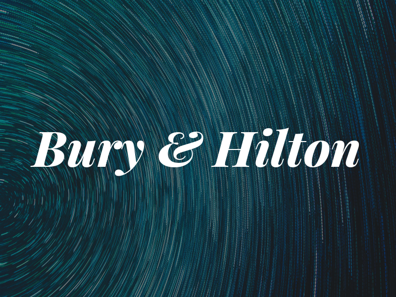 Bury & Hilton