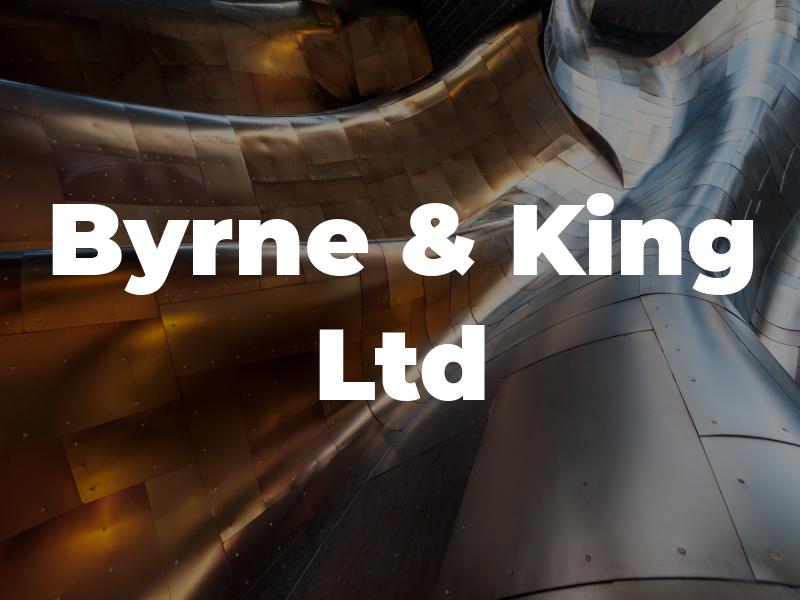 Byrne & King Ltd