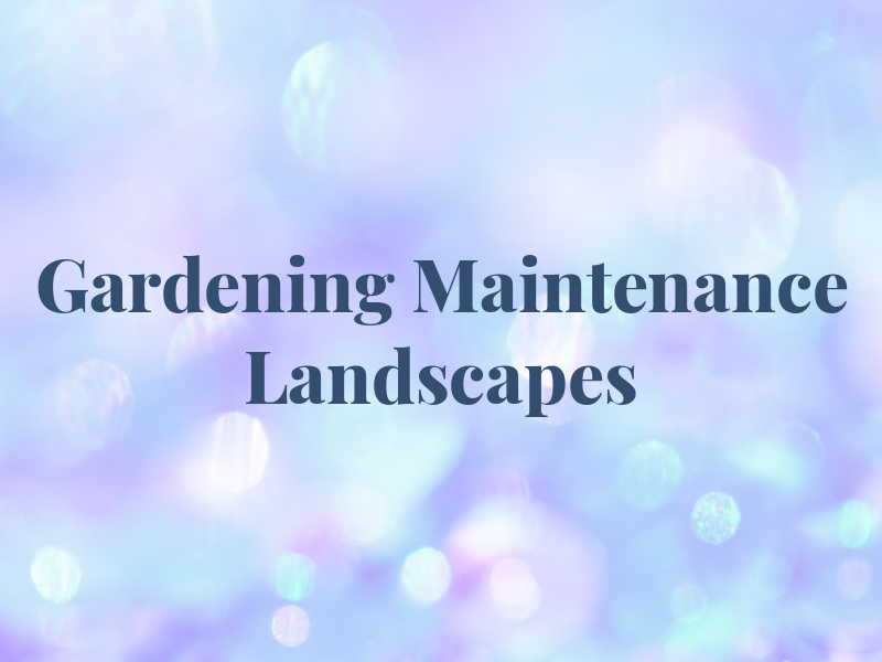 BKL Gardening Maintenance and Landscapes