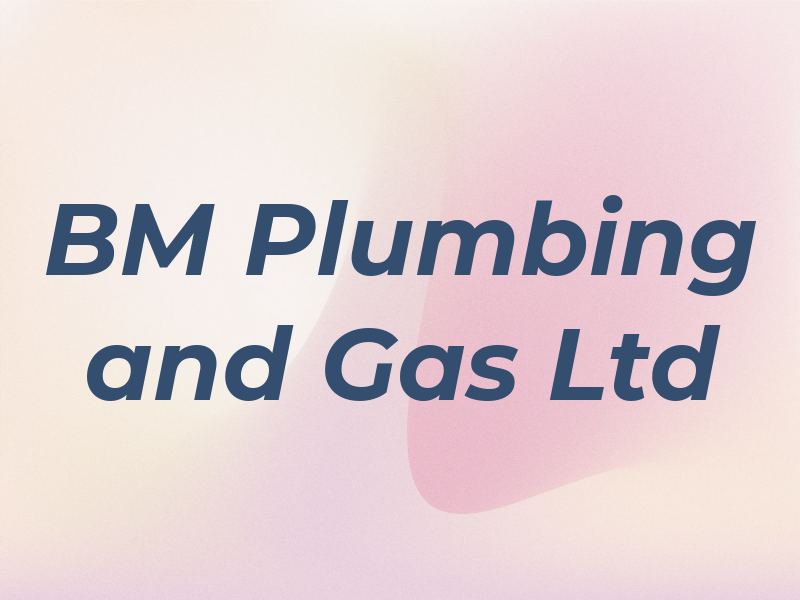 BM Plumbing and Gas Ltd