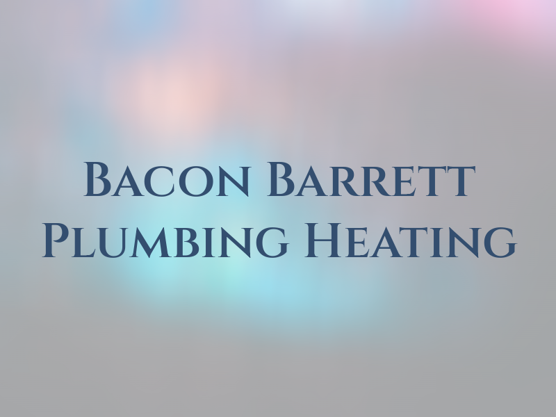 Bacon & Barrett Plumbing & Heating