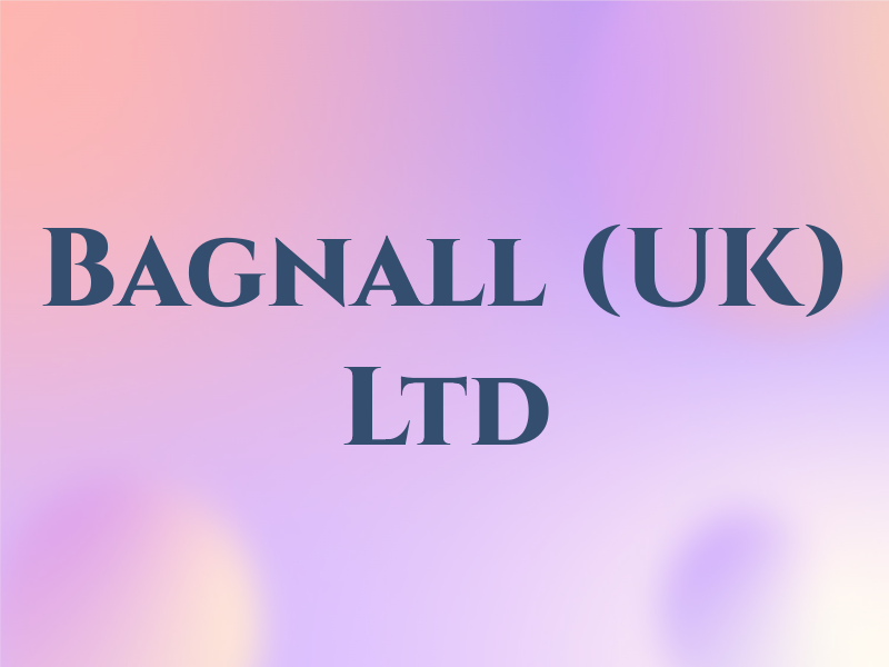 Bagnall (UK) Ltd