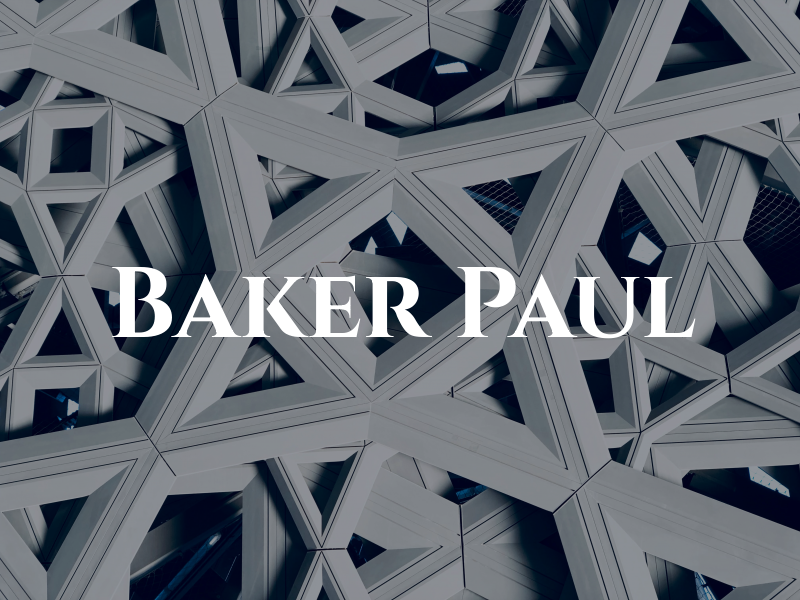 Baker Paul