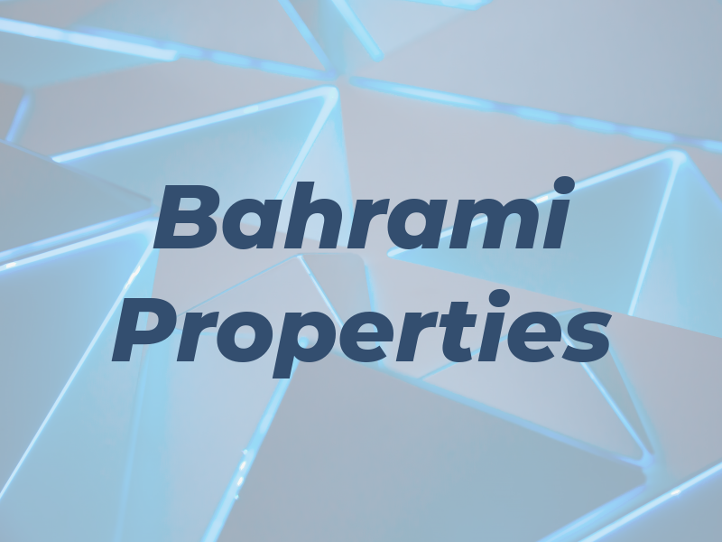 Bahrami Properties