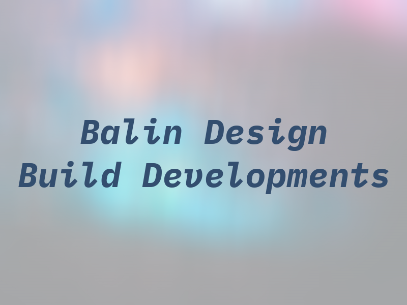 Balin Design & Build Developments LTD