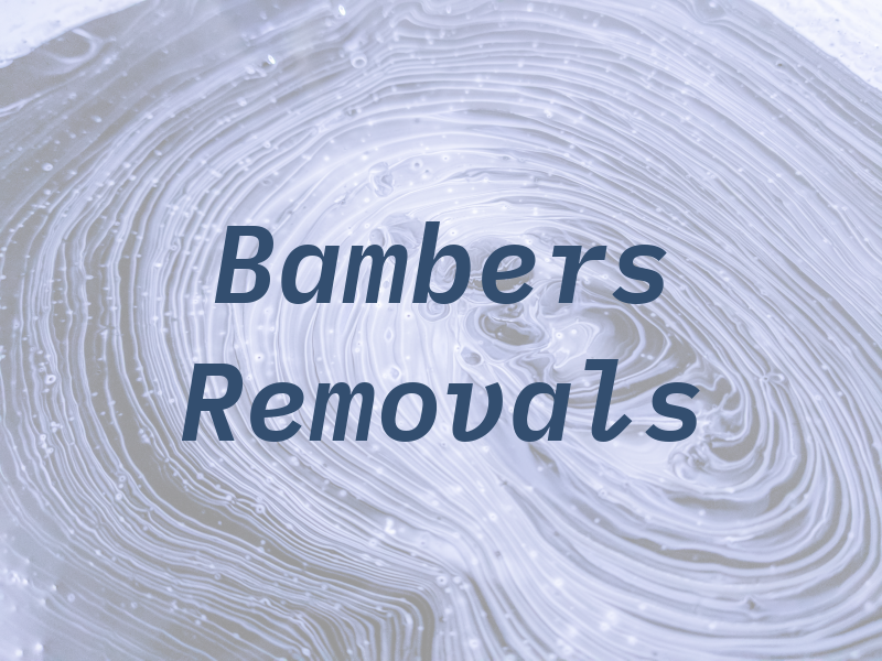 Bambers Removals