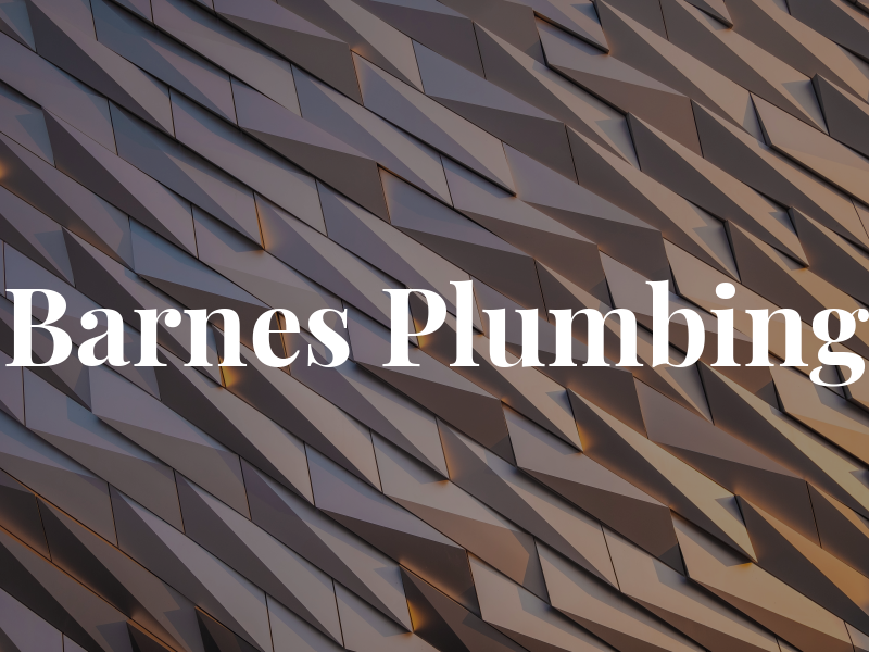 Barnes Plumbing