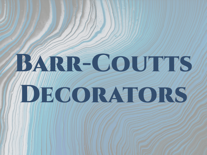 Barr-Coutts Decorators
