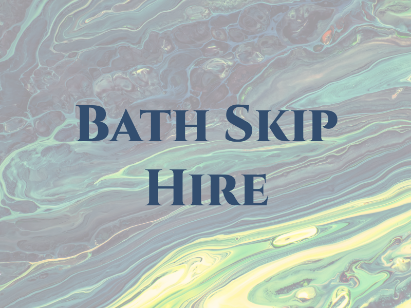 Bath Skip Hire