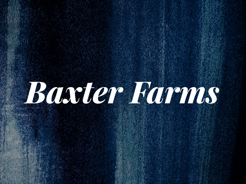 Baxter Farms