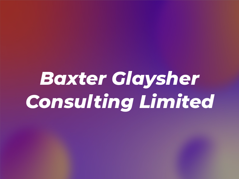 Baxter Glaysher Consulting Limited