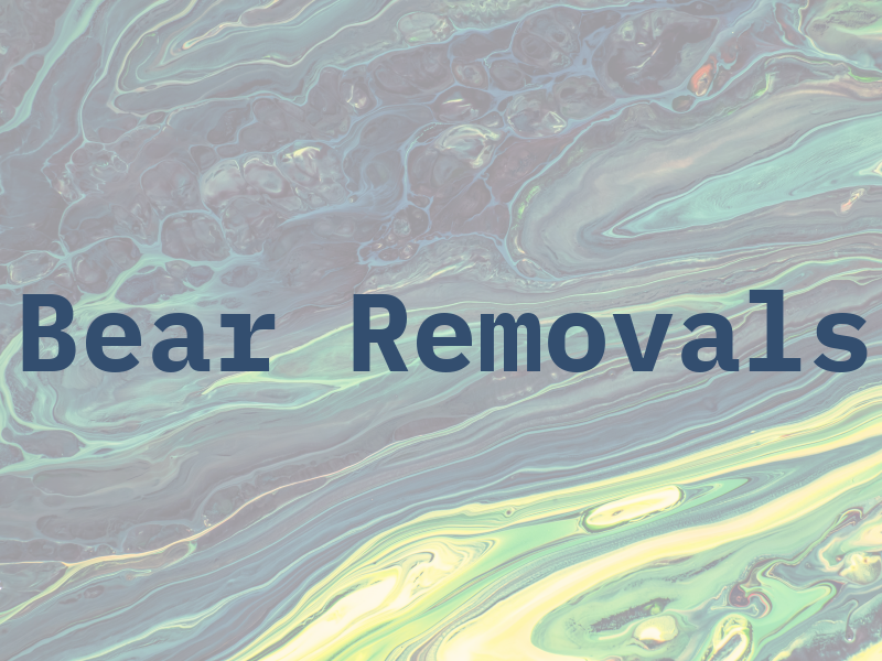Bear Removals