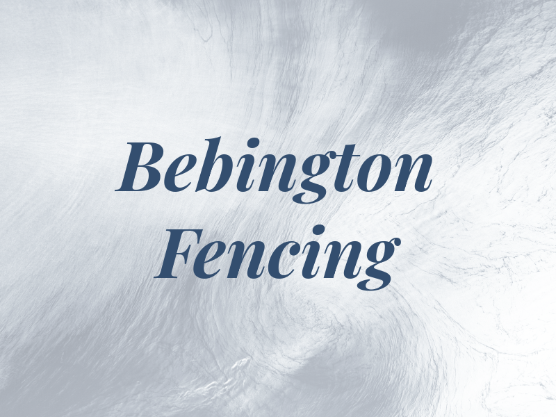 Bebington Fencing