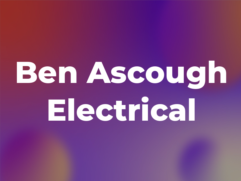 Ben Ascough Electrical