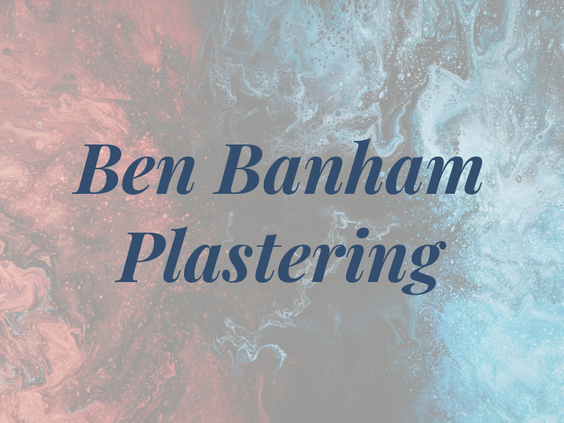 Ben Banham Plastering