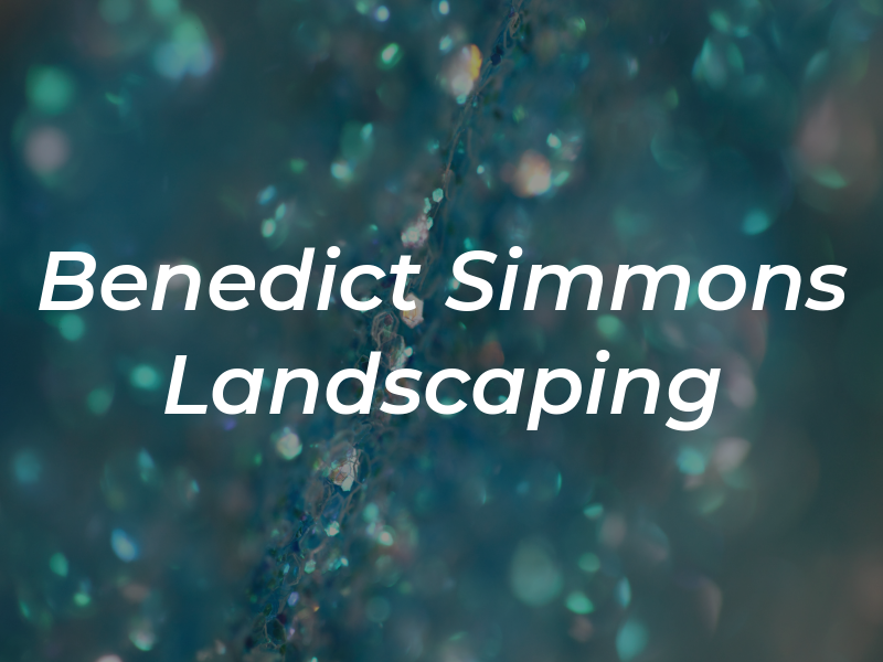 Benedict Simmons Landscaping