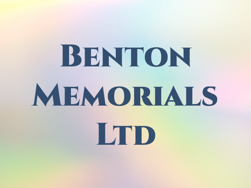 Benton Memorials Ltd