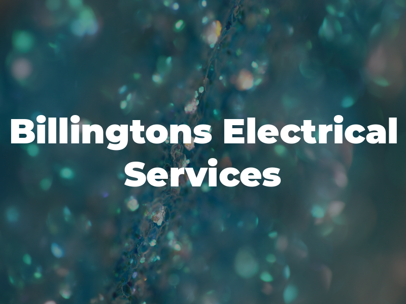 Billingtons Electrical Services