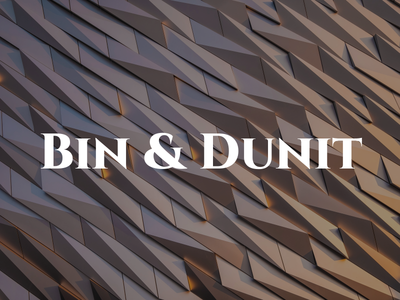 Bin & Dunit