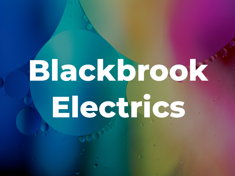 Blackbrook Electrics