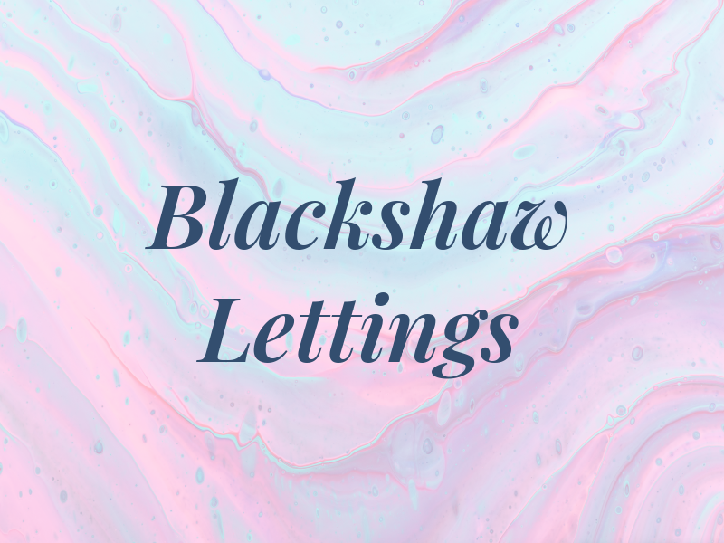 Blackshaw Lettings