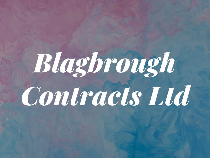 Blagbrough Contracts Ltd