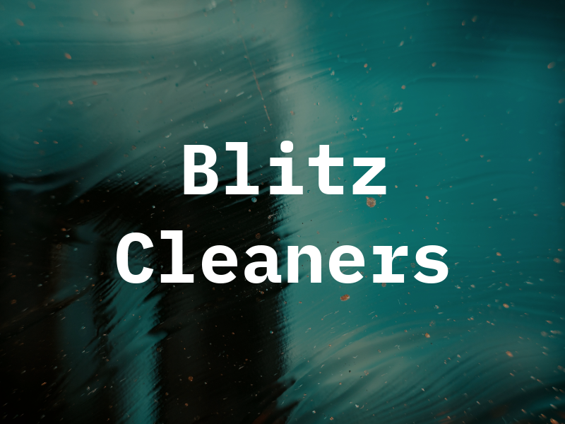 Blitz Cleaners