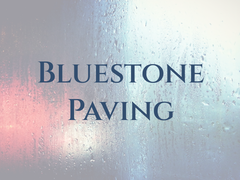 Bluestone Paving