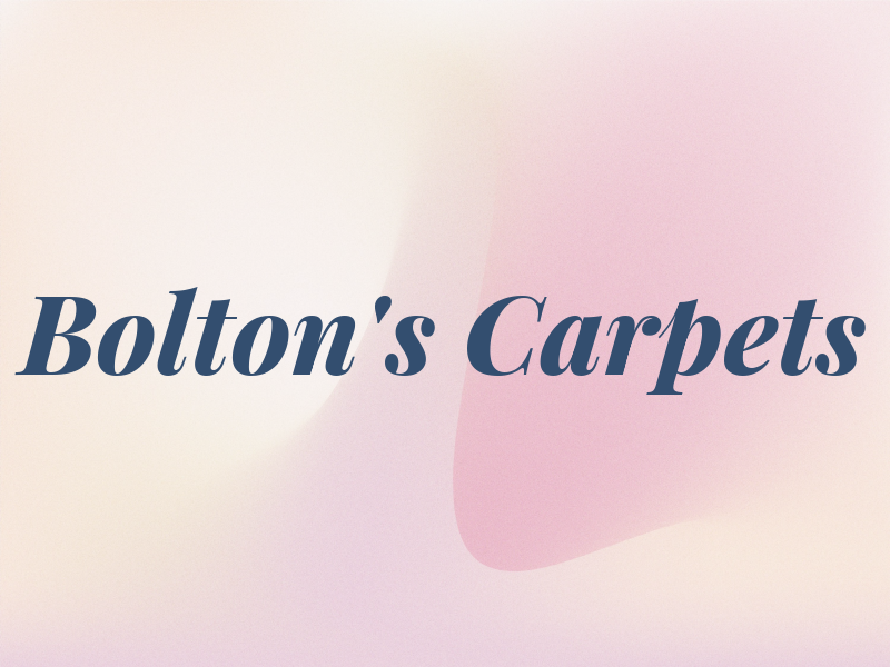 Bolton's Carpets
